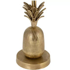 Tavolino laterale, tavolino e comodino in metallo oro/argento a forma di ananas, per 1 persona