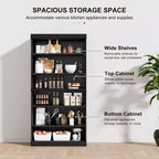 Mobile Contenitore Nero Senza Ante in Legno, Libreria Aperta a 2 Ripiani, 79x79x40 cm