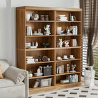 Mobile libreria aperto senza ante in legno naturale – Unità singola