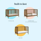 Culla trasformabile 3 in 1, legno di pino, 1 bambino